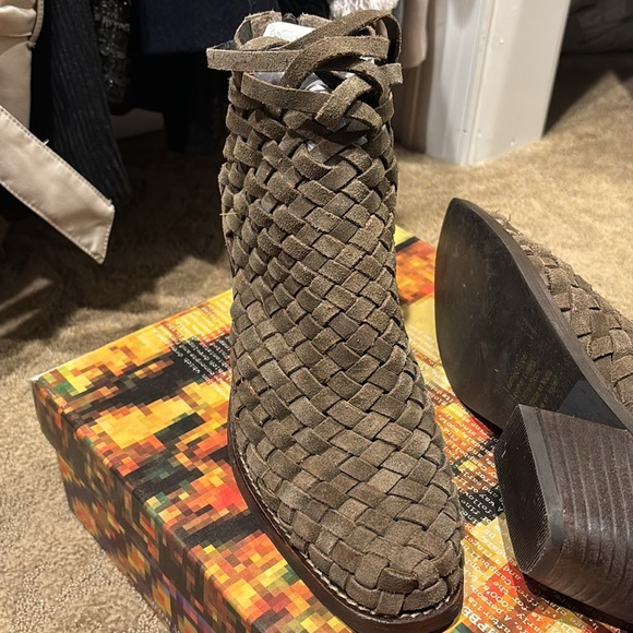 Jeffrey Campbell Suede Booties - Picture 3 of 6